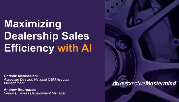 Maximize Dealership Sales Efficiency with Mastermind