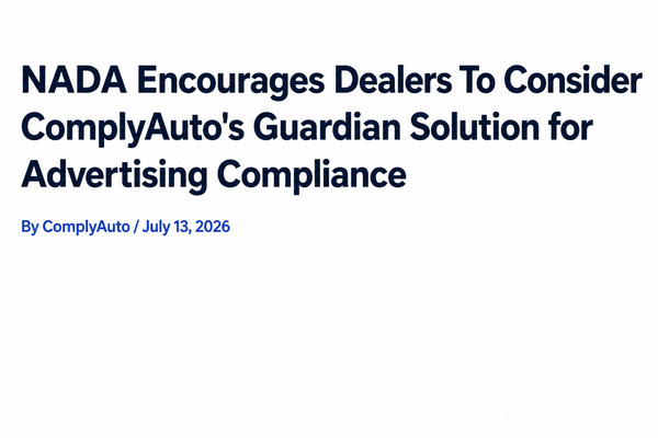 ComplyAuto Guardian
