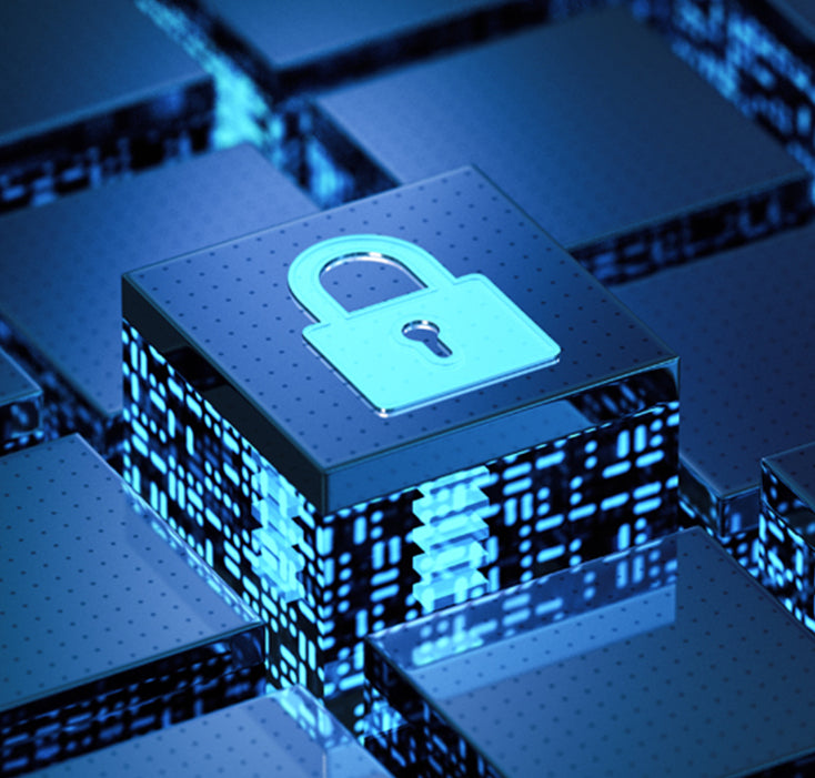 tech lock background