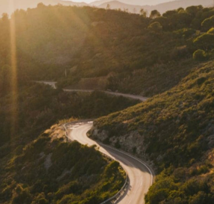 winding mountain road