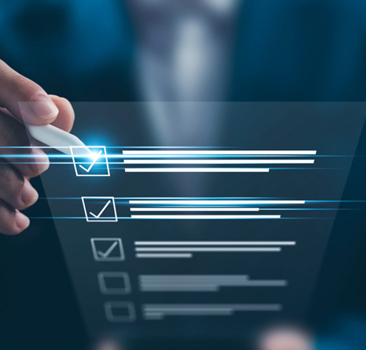 Digital checkbox list